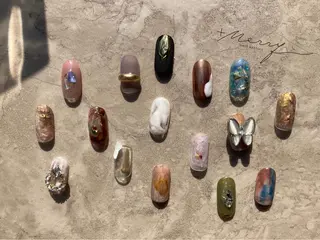 ネイル ネイルアトリエ プラスメリーのネイルデザイン