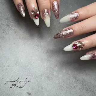 ミディアム ネイル 京橋 【39nail】のネイルデザイン