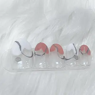 ネイル tiarynail K K🐼のネイルデザイン