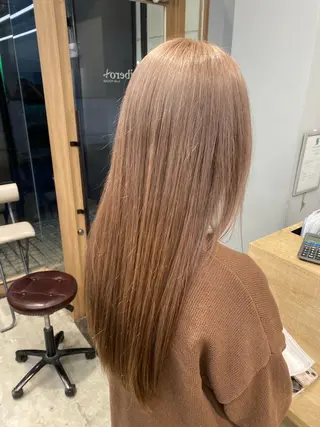 セミロング カラー 🐾Libero🐾 柏　KONOMIのヘアスタイル