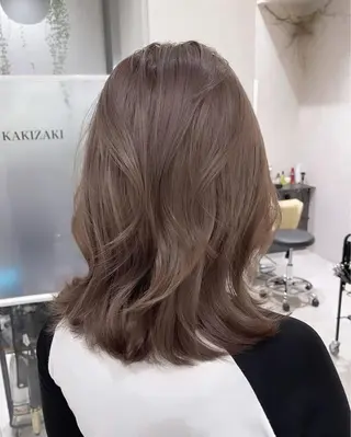 ミディアム カラー ヘアアレンジ 【博多髪質改善】 吉村　清志のヘアスタイル