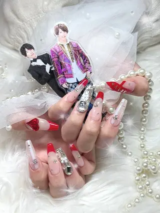 ネイル 🎀Mai 🎀2/1空✩.*のネイルデザイン