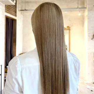 ロング カラー riffdesign labo帝塚山/竹井のヘアスタイル