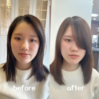 セミロング 波多野 将貴のヘアスタイル