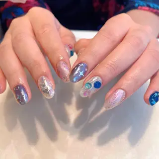 ネイル 新井 ひなののネイルデザイン