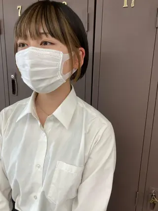 ショート カラー 小木曽智美 /ボブ/ショートのヘアスタイル