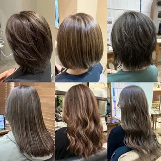 ロング classic所属・髪質改善個室サロン' 縮毛矯正・艶カラーのヘアスタイル