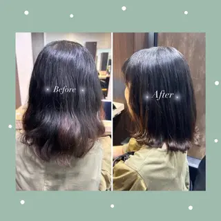 ミディアム ⭐️似合わせアップ ⭐️並木奏絵のヘアスタイル
