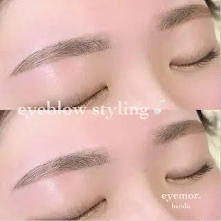 アイブロウ eye   mor.半田店所属・榊原 利紗の眉毛・アイブロウイメージ