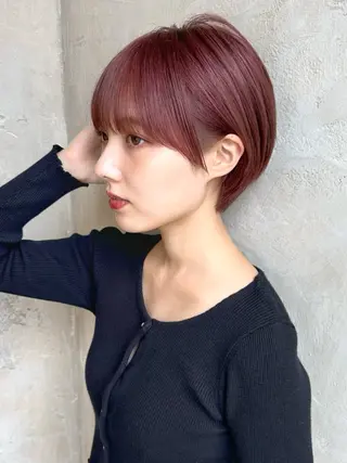 ショート カラー パーマ ショート、ボブの神✨ 峯朋也✂︎✨のヘアスタイル