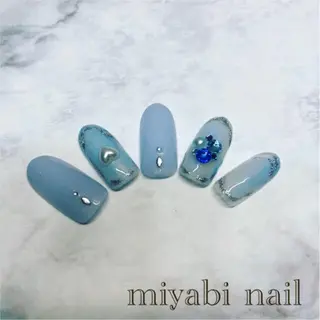 ネイル miyabi nail 桂川駅近くのネイルデザイン