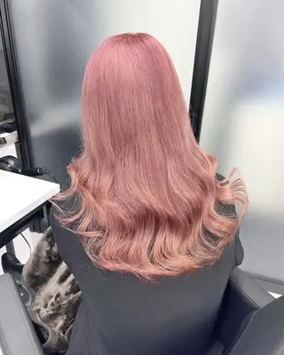 カラー route 【ルート】所属・髪質改善/堀江 ケアカラーtoshiのヘアスタイル