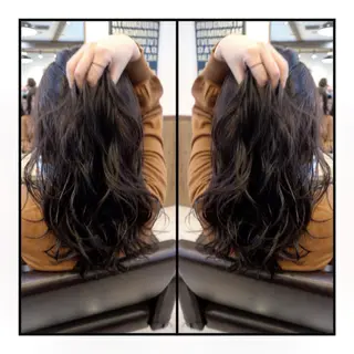 ロング カラー Aguhair所属・土屋 ゆうこのヘアスタイル