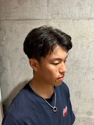 カラー メンズ インナーカラー🌏 櫻井海星のヘアスタイル