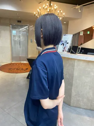 ショート カラー 藤原快斗/レイヤー /ウルフ/ハイトーンのヘアスタイル