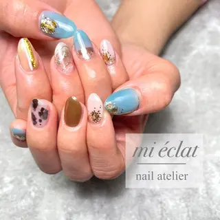 ネイル mi éclat ミ　エクラのネイルデザイン