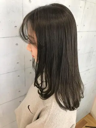 ミディアム 💎馴染むエクステ ×カラーTOMO💎のヘアスタイル