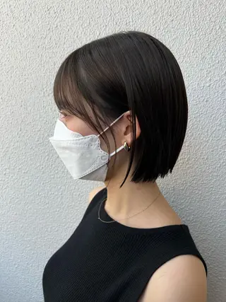 ショート カラー 柳澤 和也のヘアスタイル