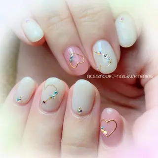 ネイル ネイル/耳つぼ /新ホワイトニングのネイルデザイン