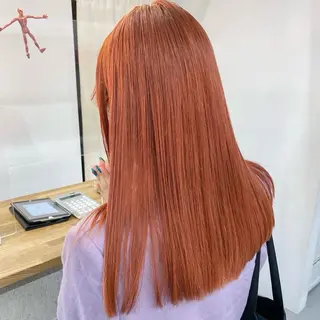 セミロング カラー JOULE'S（ジュール）所属・JOULE'S yumekaのヘアスタイル