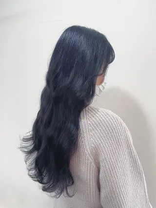 ロング カラー mopa所属・mopa_kaede 暖色カラー/ロングのヘアスタイル