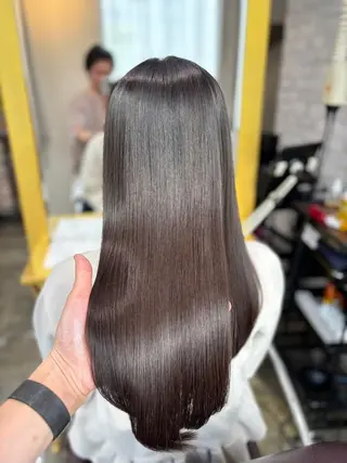 ロング 心斎橋/縮毛矯正/ 髪質改善　吉見勇亮のヘアスタイル