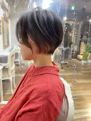 ショート cachecache所属・及川 光のヘアスタイル