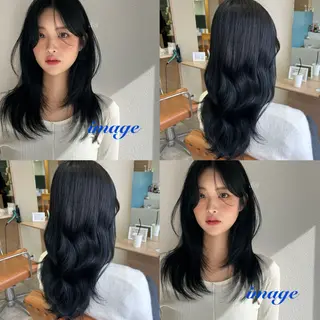 ロング レイヤーカット /チナツのヘアスタイル