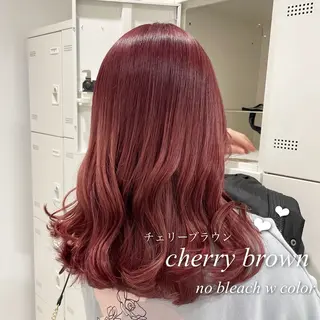 ミディアム カラー ヘアアレンジ 🎀Girly艶髪カ ラー🎀Harukaのヘアスタイル