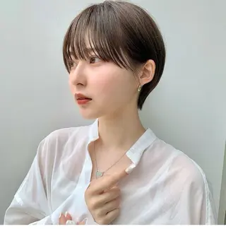 ショート ROBBY表参道所属・木村【似合わせ ショート】無料✨のヘアスタイル