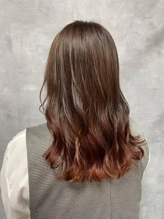 ロング カラー TAKIZAWA 武蔵小杉のヘアスタイル