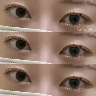 マツエク・マツパ ミエル仙台東口駅前店所属・miel カノカのマツエク・マツパデザイン