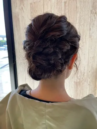 ヘアアレンジ 岡村 真子のヘアスタイル
