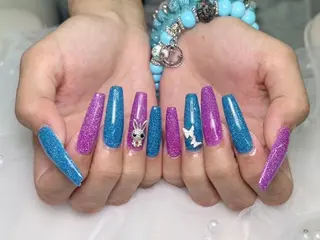 ネイル 💕チップネイル 🩷のネイルデザイン