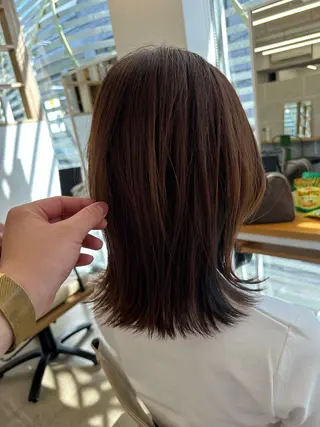 ミディアム ショート/ボブ/ 渋谷/表参道/星優斗のヘアスタイル