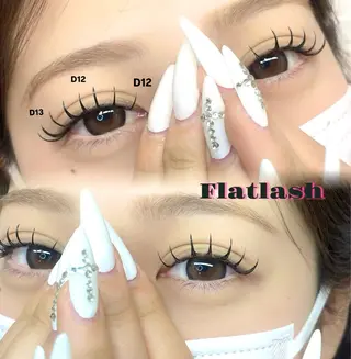 マツエク・マツパ Mell Yuuna ♡パリエク /束感のマツエク・マツパデザイン