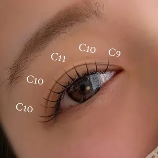 マツエク・マツパ proof lash_brow所属・proof miyuのマツエク・マツパデザイン