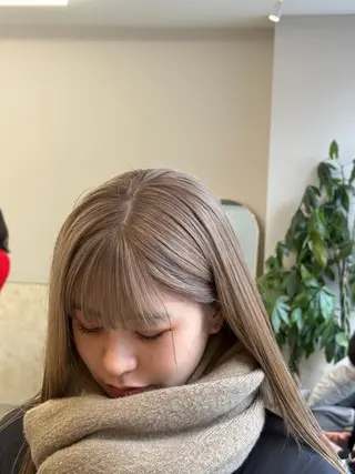 ミディアム sand MIYUNO🐺のヘアスタイル