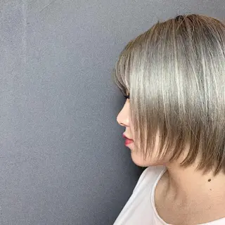 ショート カラー Stir Maison 大宮所属・ryuma/ボブ /透明感カラーのヘアスタイル
