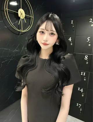 ロング カラー 韓国ヘア/髪質改善 TAKAHIROのヘアスタイル