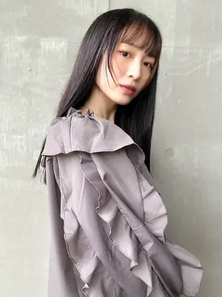 ロング カラー wakana/ カットモデル募集中のヘアスタイル