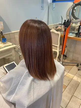 セミロング 門前仲町/縮毛矯正☆ 髪質改善 平尾雄司のヘアスタイル