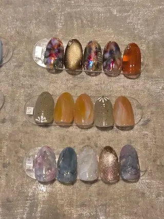 ミディアム yjunail所属・ユジュネイル ゆじゅねいるのネイルデザイン