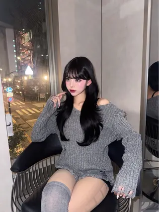 ロング 暖色/韓国ストリート /MIKAGE🩶のヘアスタイル