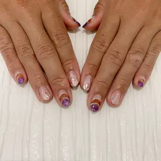 ネイル a:Qネイル /久米川のネイルデザイン