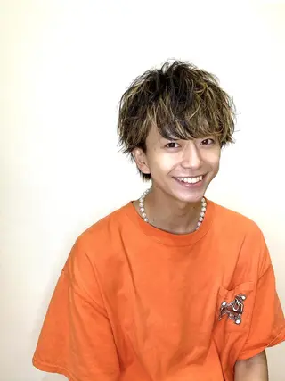 ミディアム 💎メンズカット/ 透明感　吉田拓海💎のヘアスタイル