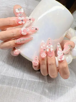 ネイル Lee Nails チップ長さだし専門店のネイルデザイン