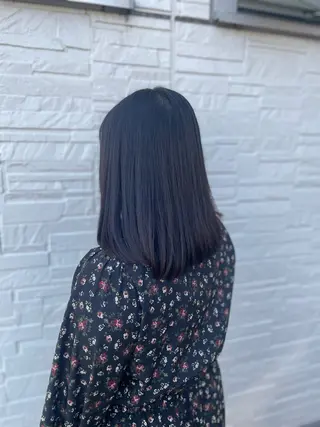 ミディアム 奈良/生駒/髪質改善 FEEL/マコのヘアスタイル