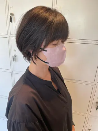 ショート 鶴岡で縮毛矯正なら お任せ！ハヤシナオミのヘアスタイル