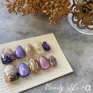 ネイル Beauty style +α所属・Memezawa Nanaのネイルデザイン